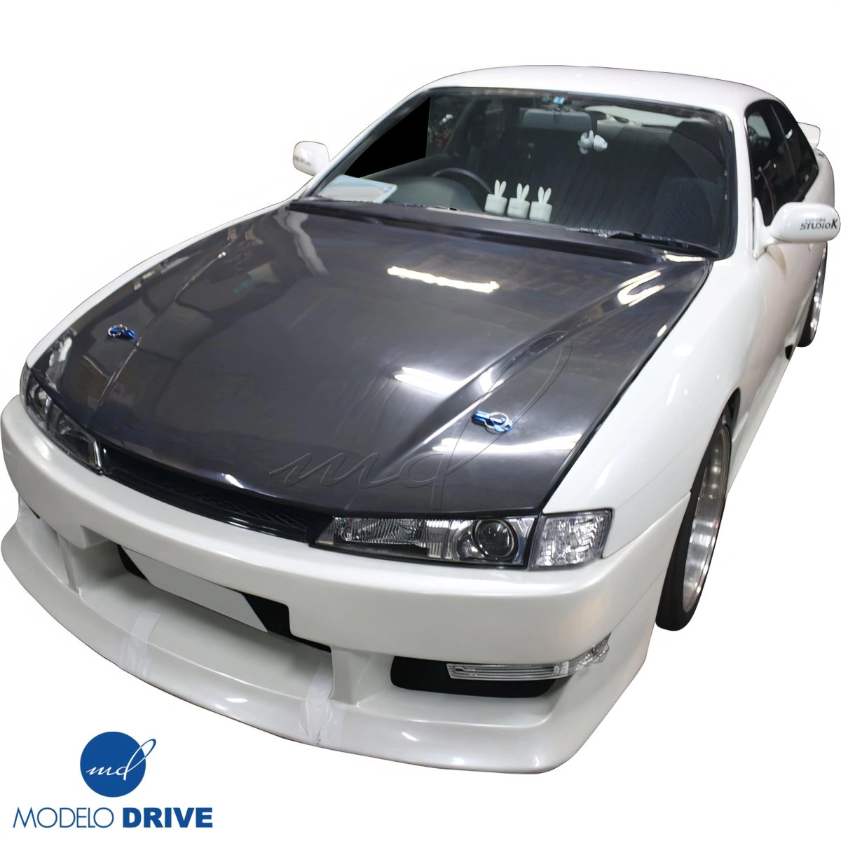 Modify your Nissan 240SX 1997 with our Exterior/Hoods - 2