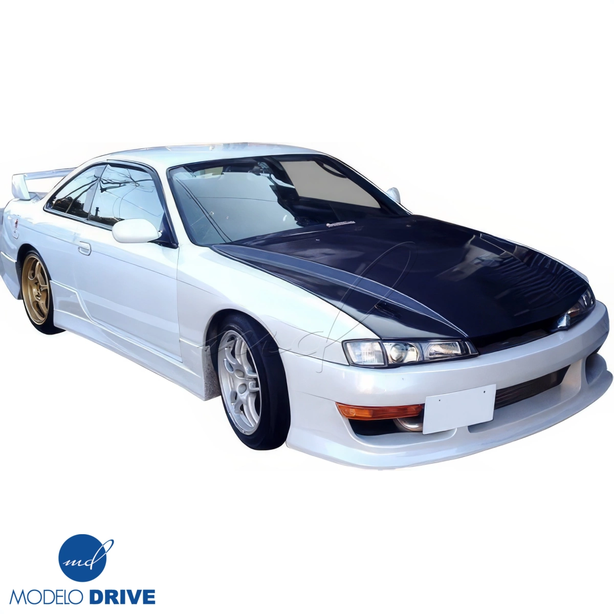 ModeloDrive Carbon Fiber ORI v2 Hood > Nissan 240SX S14