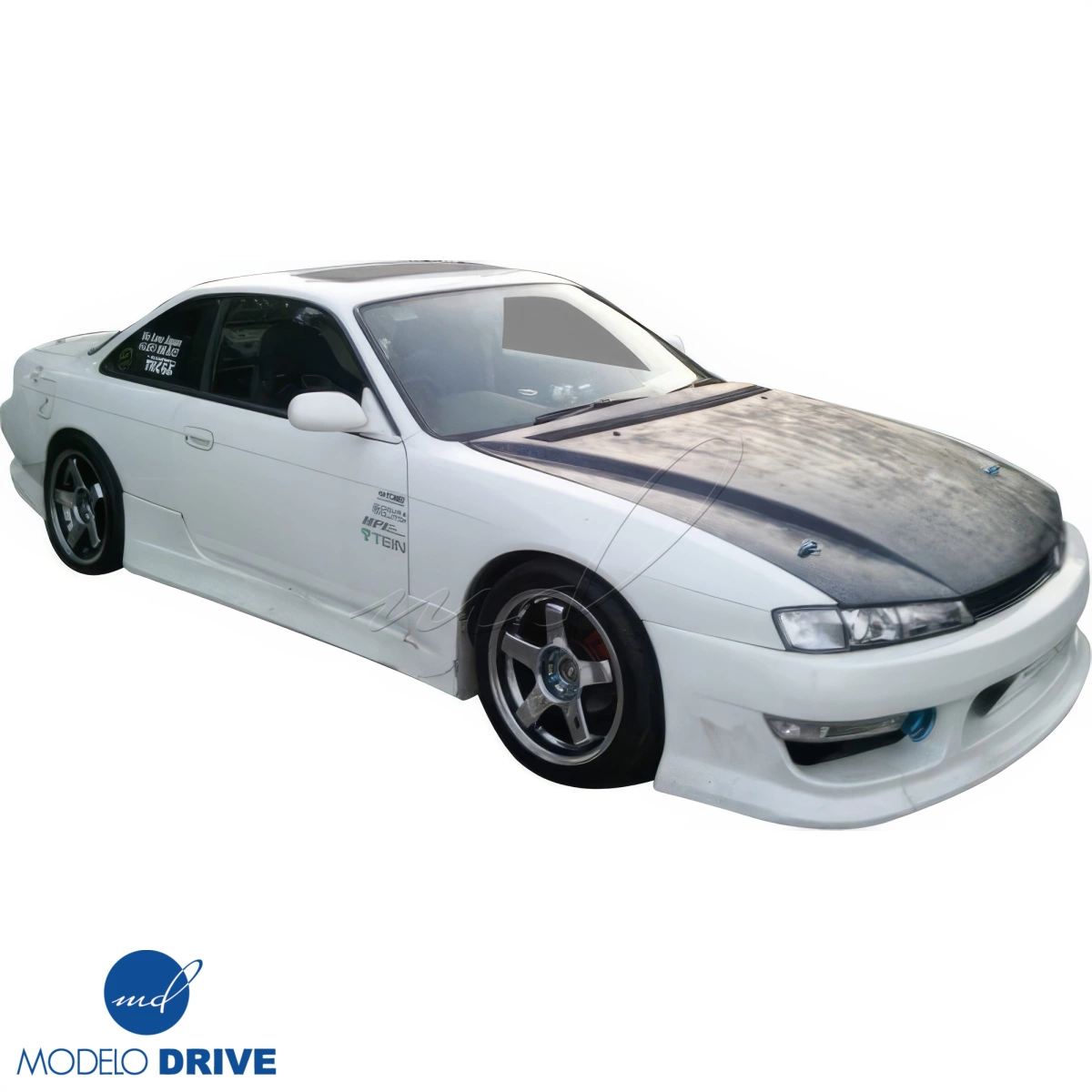 Modify your Nissan 240SX 1997 with our Exterior/Hoods - 5