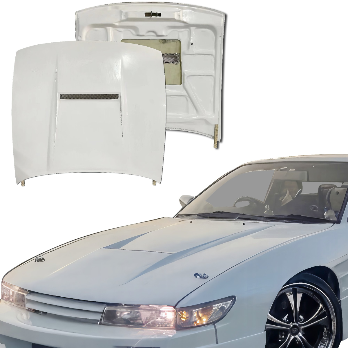 Modify your Nissan Silvia 1989 with our Exterior/Hoods - 