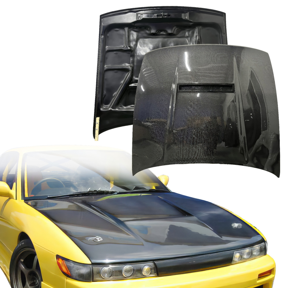 Modify your Nissan Silvia 1989 with our Exterior/Hoods - 