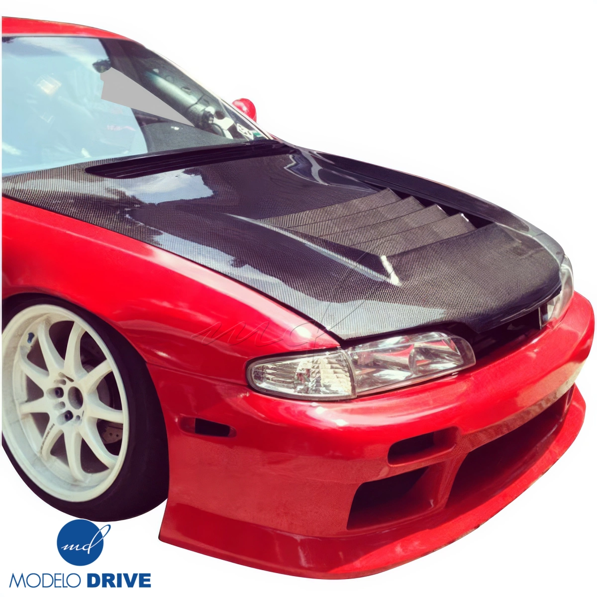 Modify your Nissan 240SX 1995 with our Exterior/Hoods - 2
