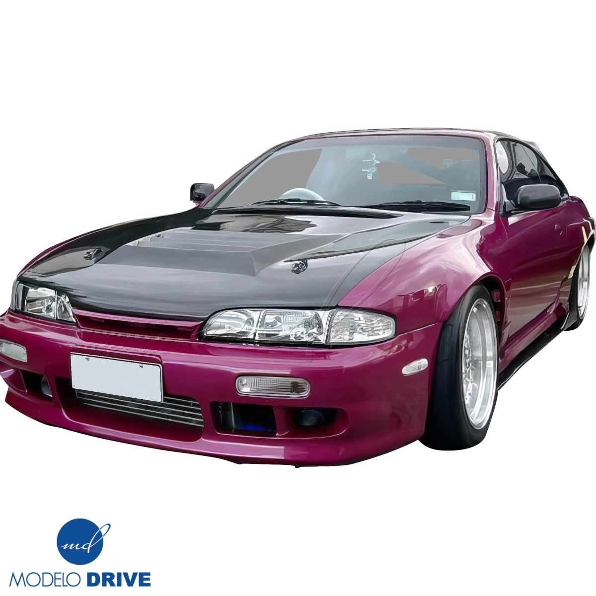 Modify your Nissan 240SX 1995 with our Exterior/Hoods - 6
