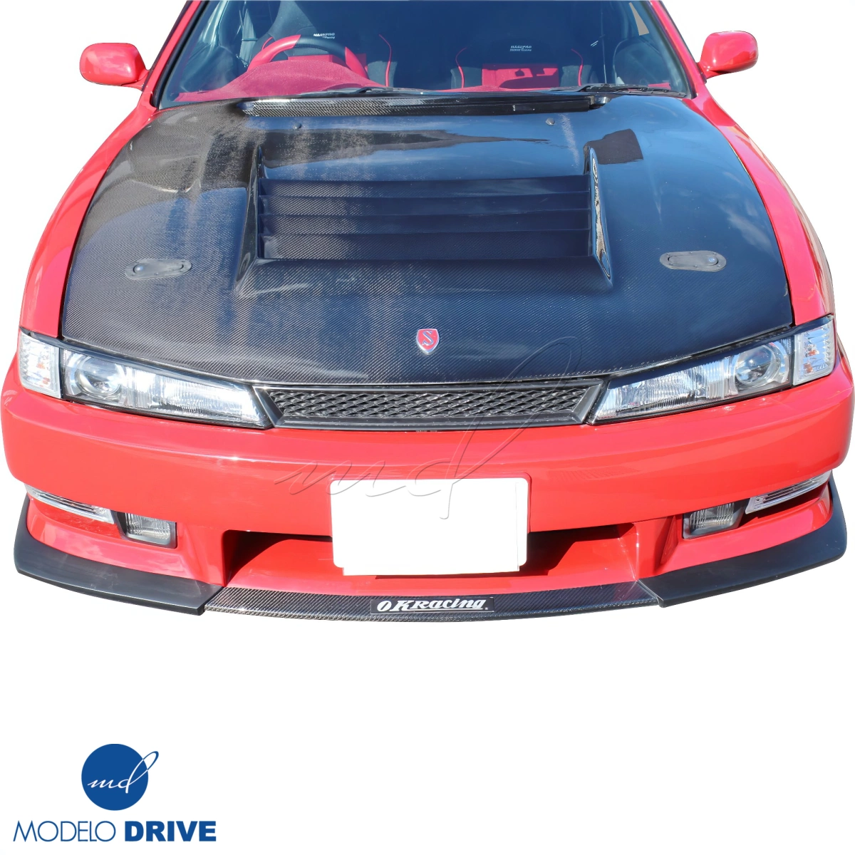 Modify your Nissan 240SX 1997 with our Exterior/Hoods - 2