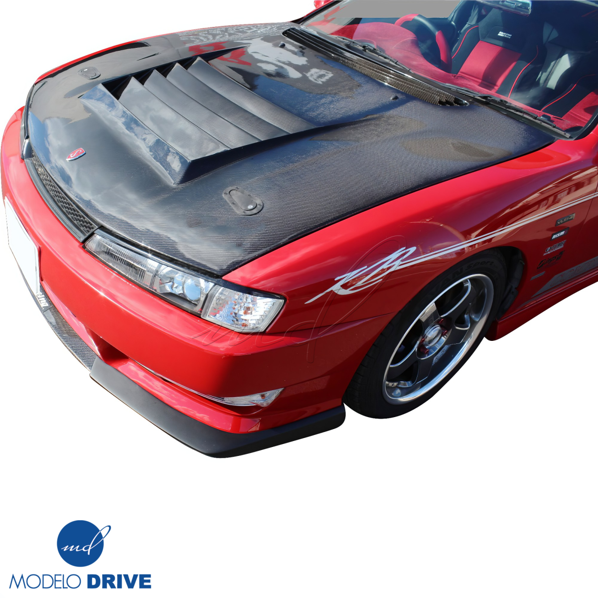 Modify your Nissan 240SX 1997 with our Exterior/Hoods - 