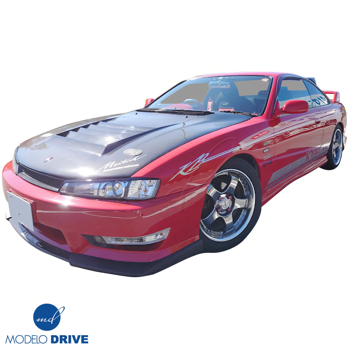 Modify your Nissan 240SX 1997 with our Exterior/Hoods - 6