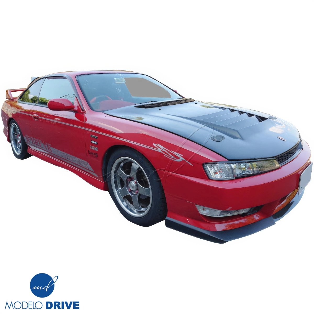 Modify your Nissan 240SX 1997 with our Exterior/Hoods - 7
