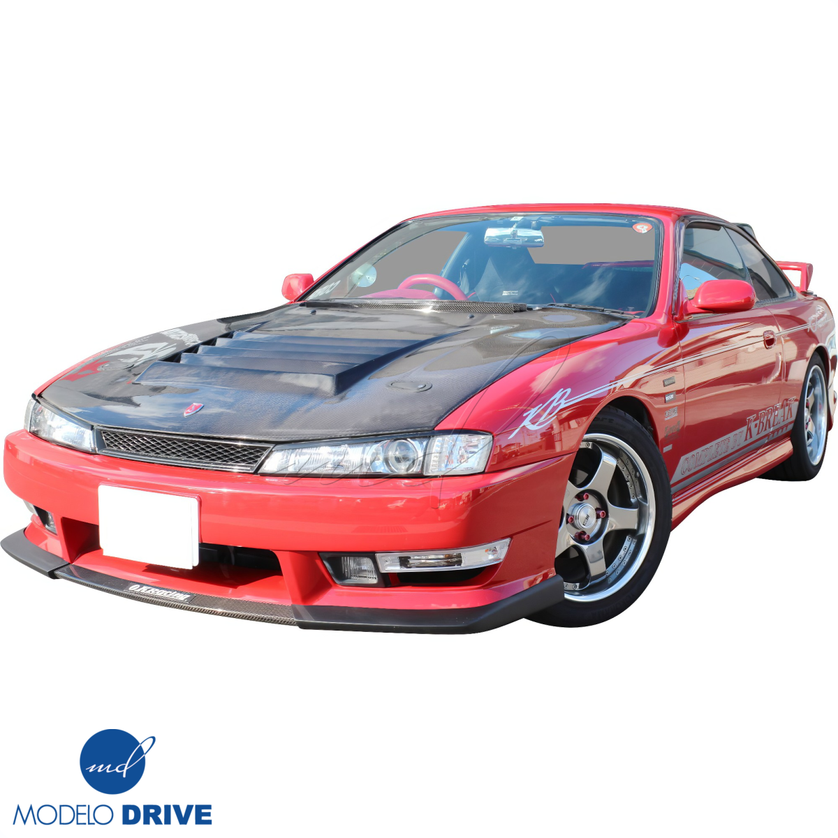 Modify your Nissan 240SX 1997 with our Exterior/Hoods - 