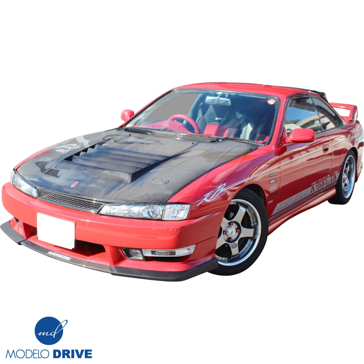 Modify your Nissan 240SX 1997 with our Exterior/Hoods - 11