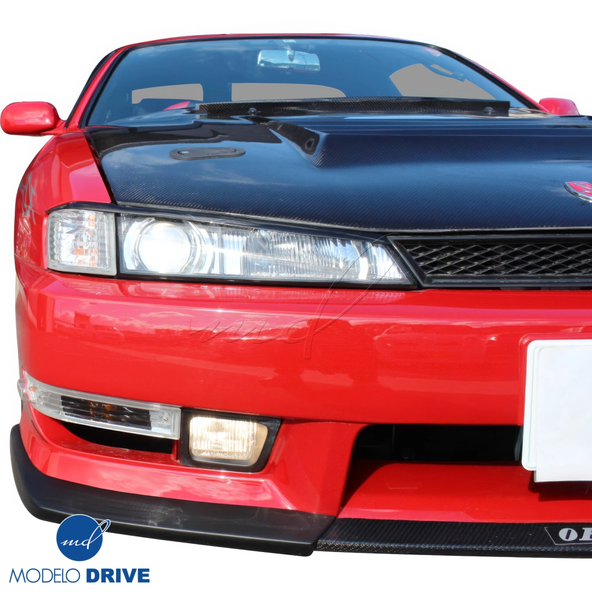 Modify your Nissan 240SX 1997 with our Exterior/Hoods - 12