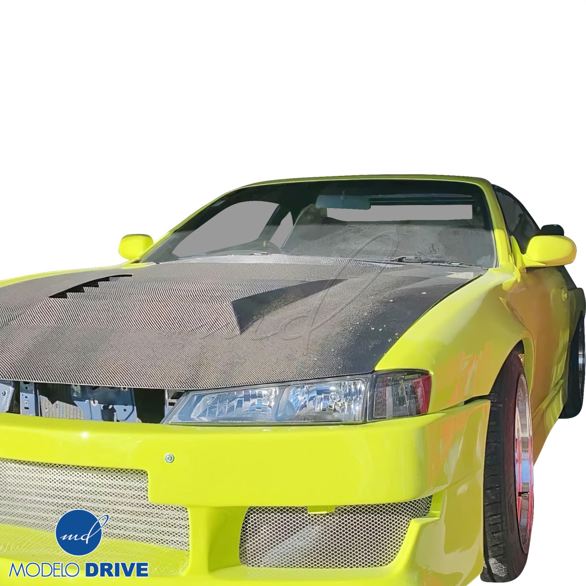 Modify your Nissan 240SX 1997 with our Exterior/Hoods - 