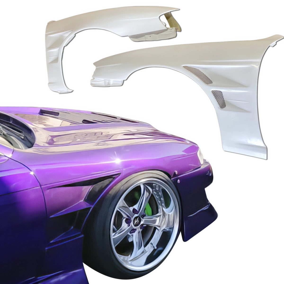 Modify your Nissan 240SX 1997 with our Exterior/Fenders - 22