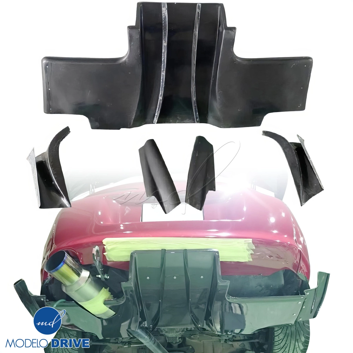 Modify your Toyota Supra 1993 with our Exterior/Diffusers - 3