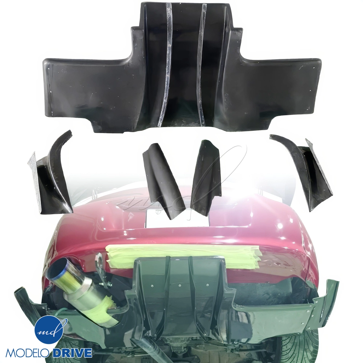 Modify your Toyota Supra 1993 with our Exterior/Diffusers - 6