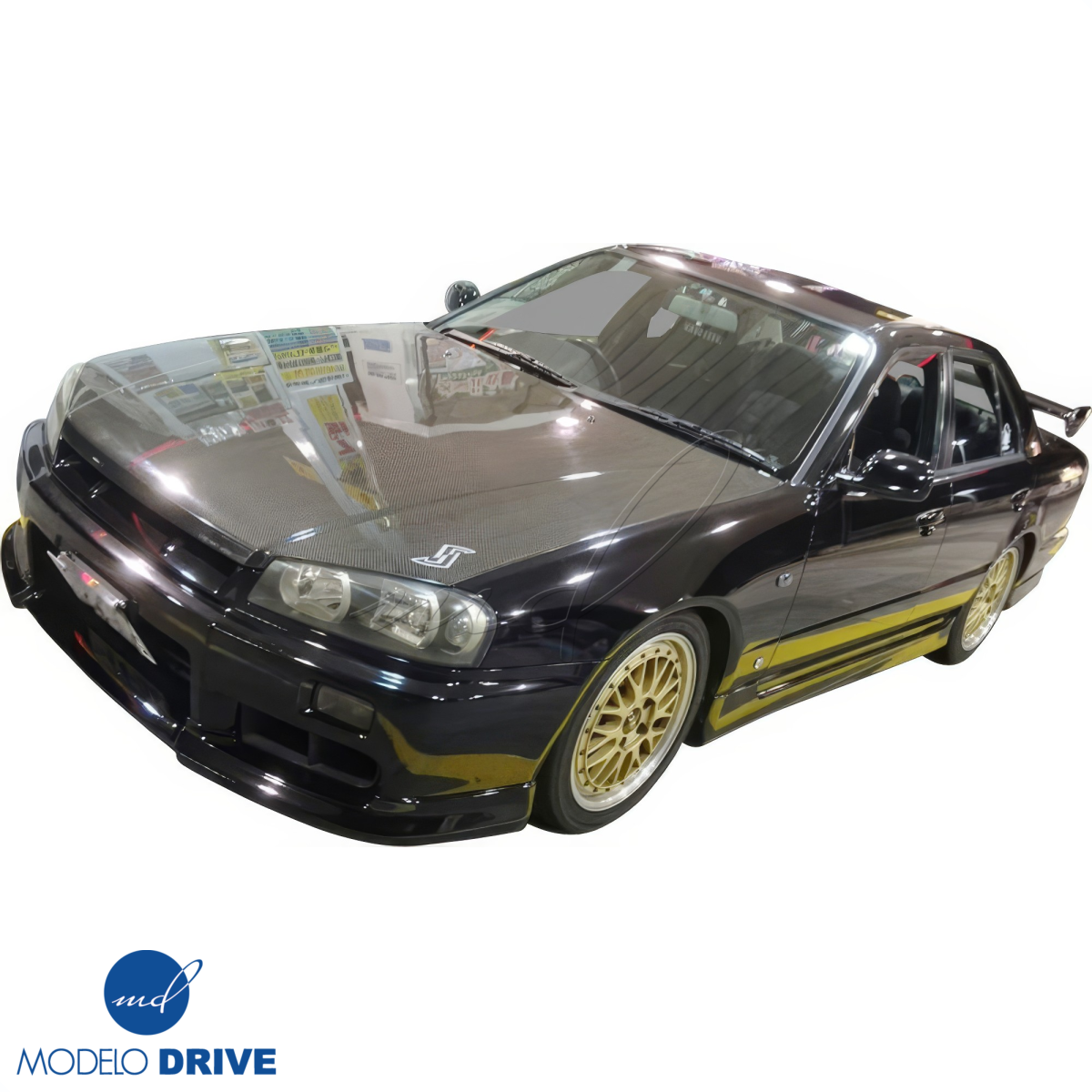 Modify your Nissan Skyline R34 1999 with our Exterior/Hoods - 