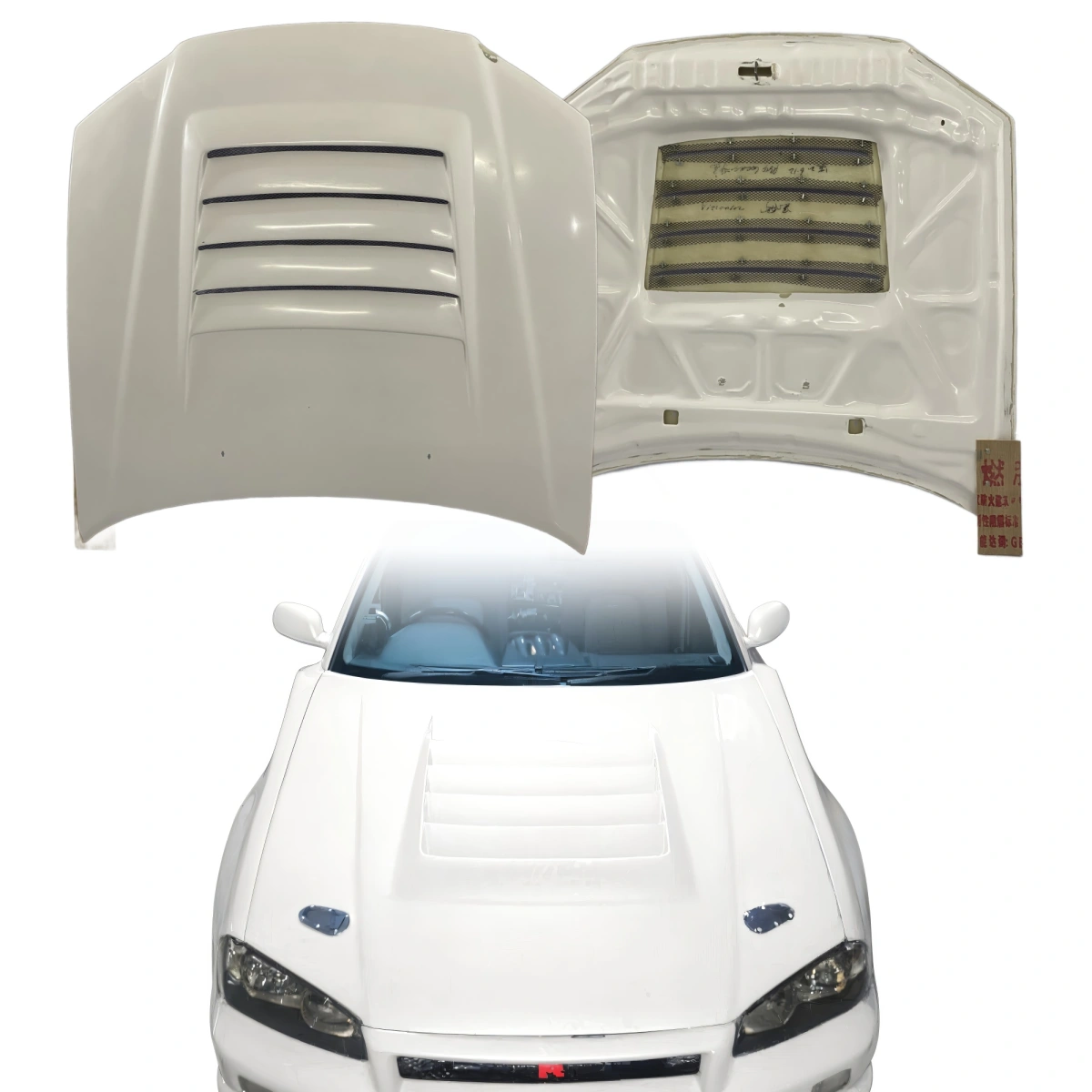 Modify your Nissan Skyline (R34) GTR 1999 with our Exterior/Hoods - 1
