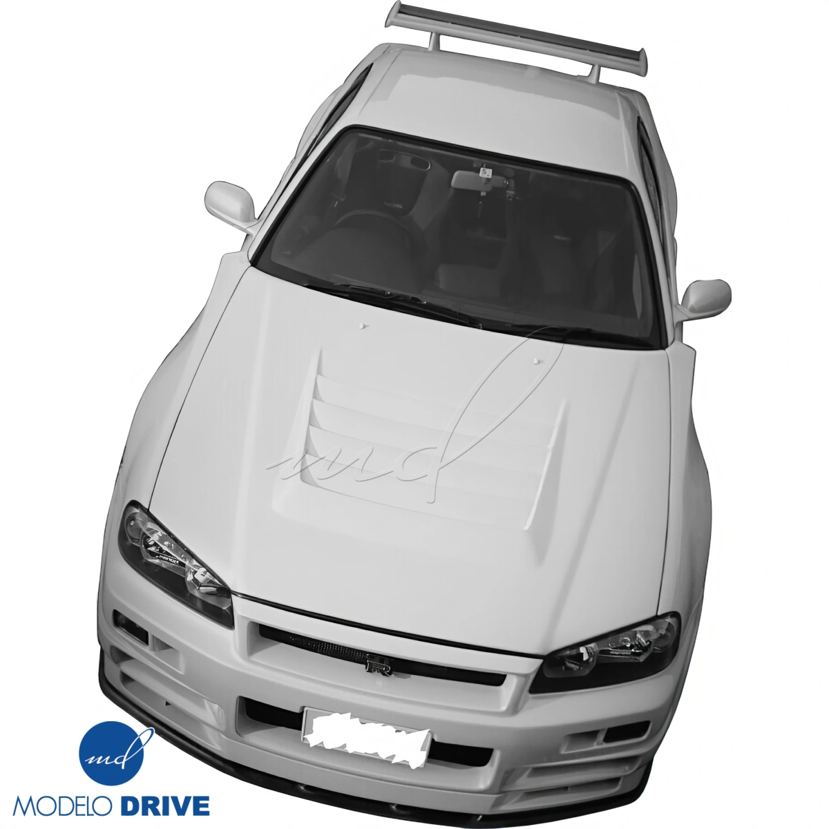 Modify your Nissan Skyline (R34) GTR 1999 with our Exterior/Hoods - 2