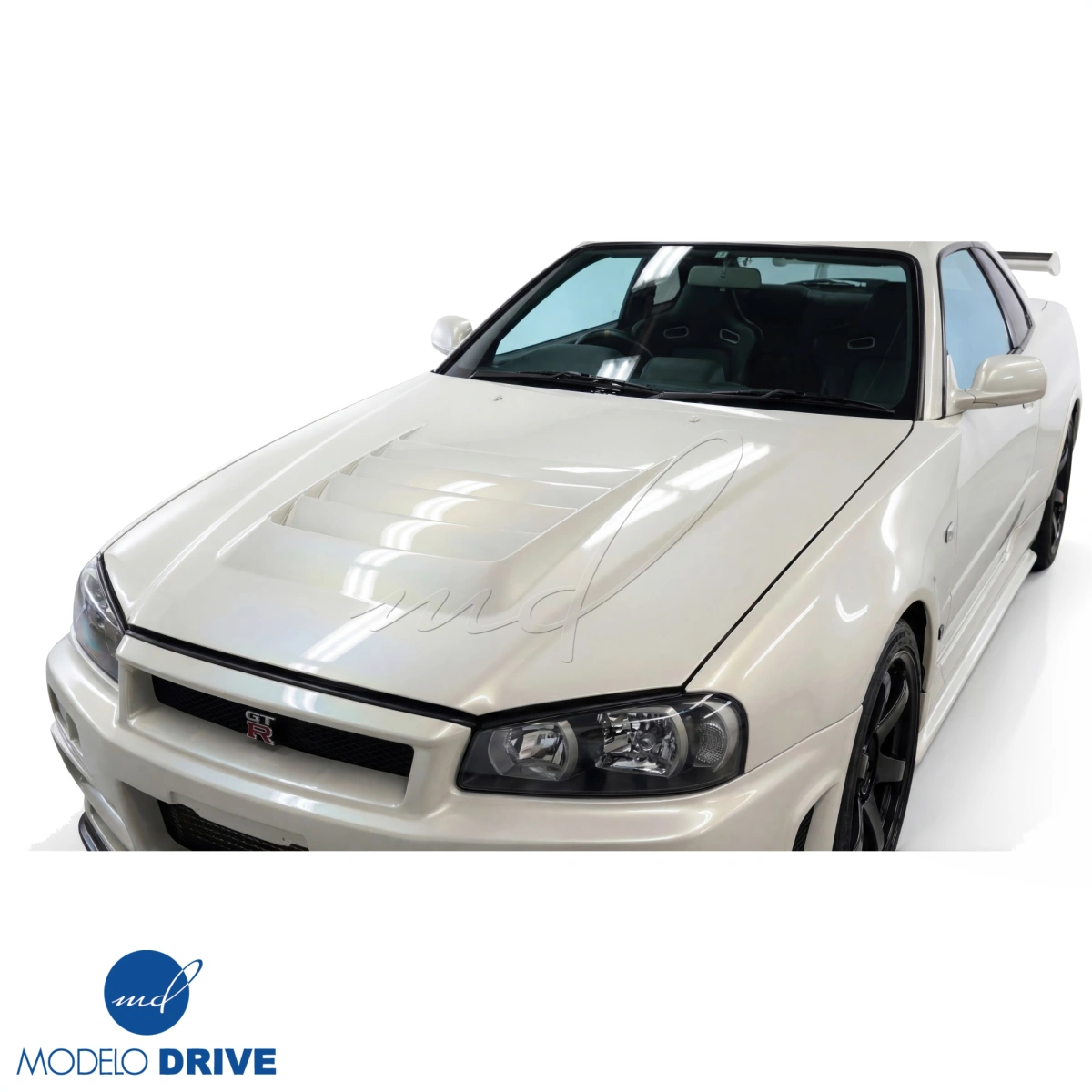 Modify your Nissan Skyline (R34) GTR 1999 with our Exterior/Hoods - 7