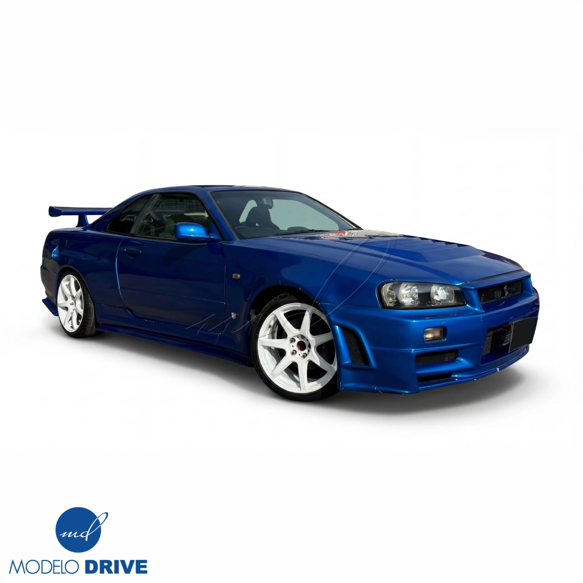Modify your Nissan Skyline (R34) GTR 1999 with our Exterior/Hoods - 11