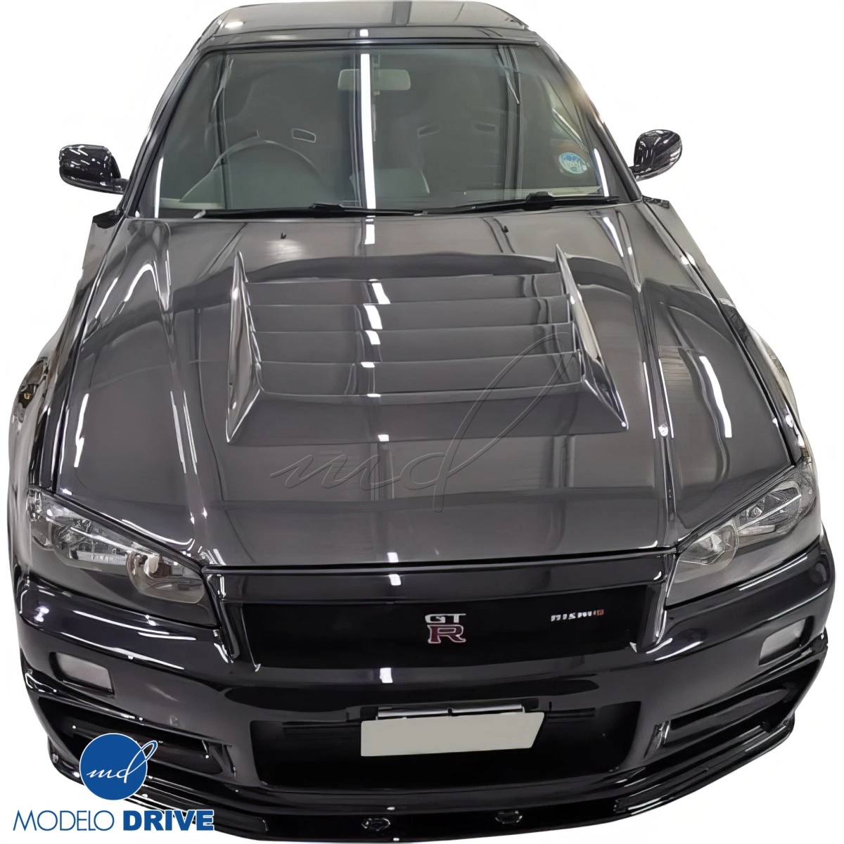 Modify your Nissan Skyline (R34) GTR 1999 with our Exterior/Hoods - 2