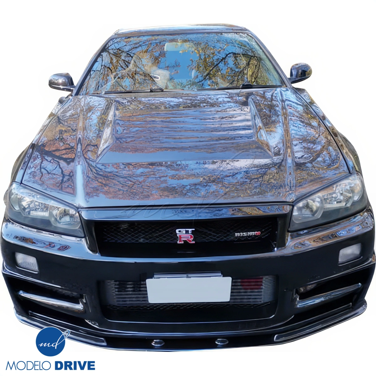 Modify your Nissan Skyline (R34) GTR 1999 with our Exterior/Hoods - 7
