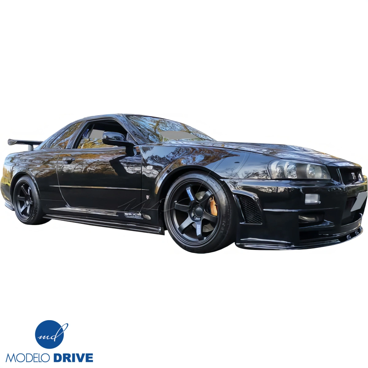 Modify your Nissan Skyline (R34) GTR 1999 with our Exterior/Hoods - 8
