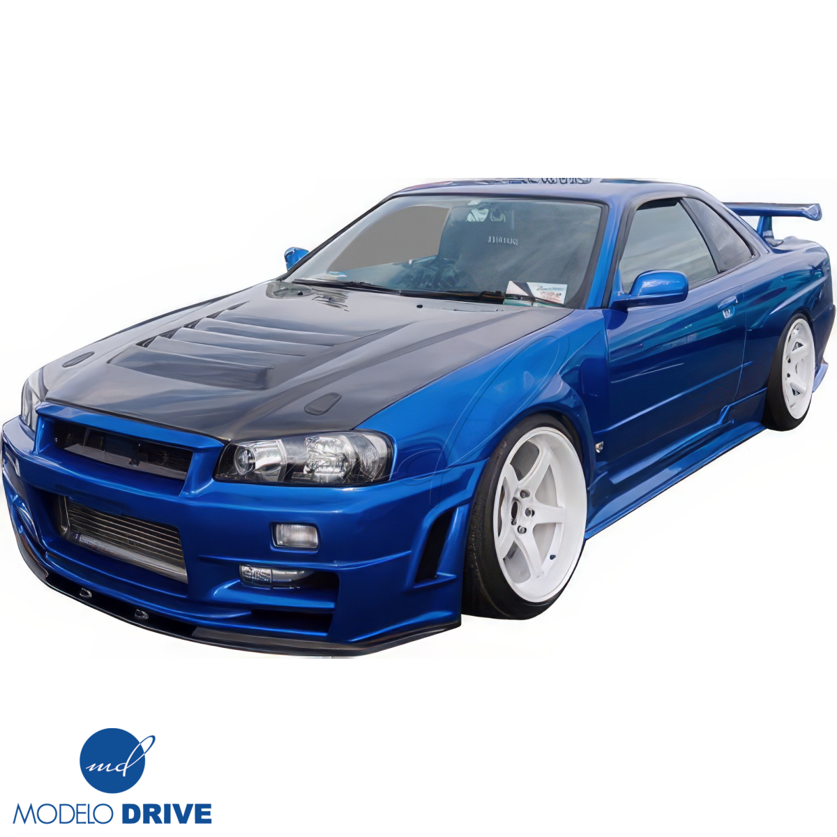 Modify your Nissan Skyline R34 1999 with our Exterior/Hoods - 