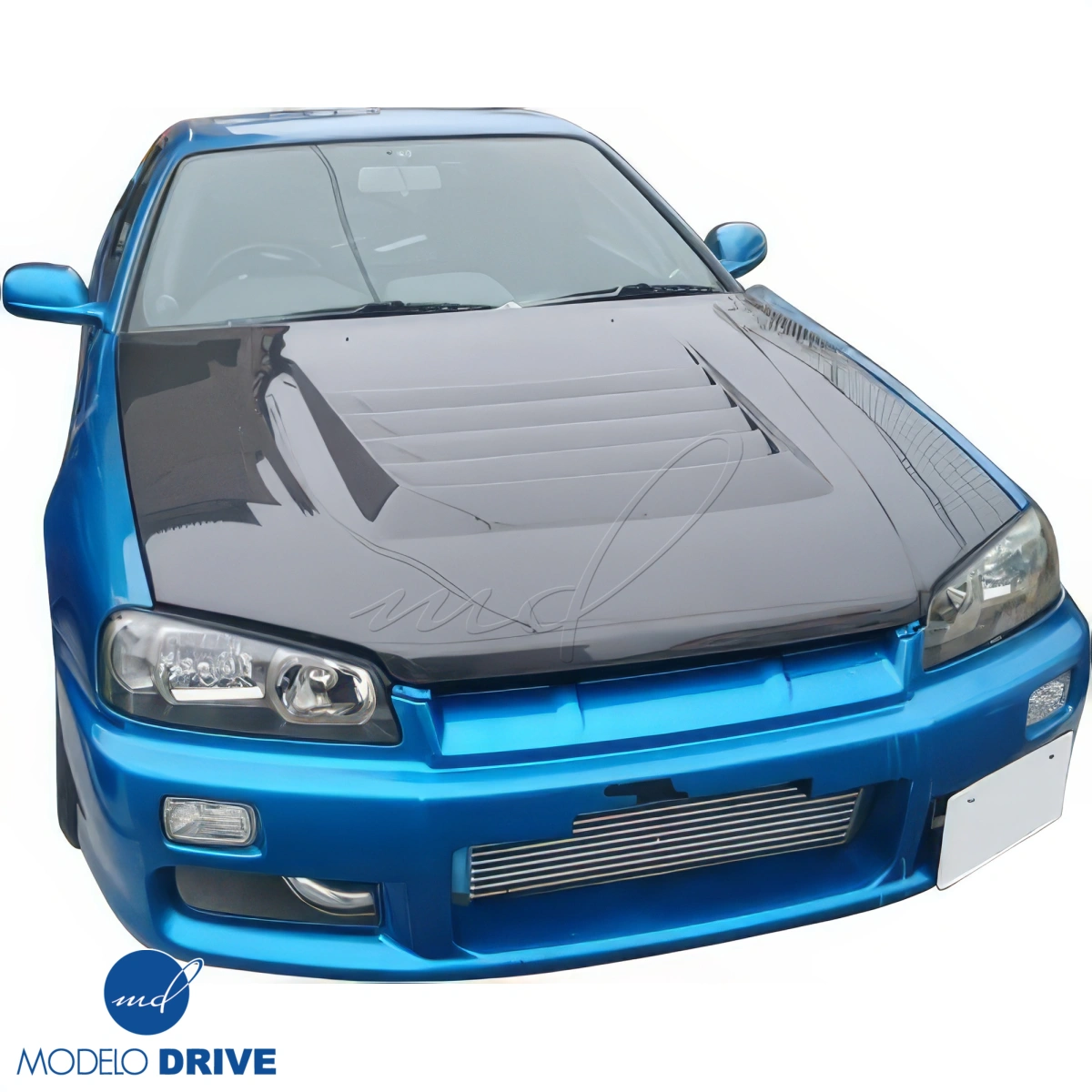 Modify your Nissan Skyline (R34) GTR 1999 with our Exterior/Hoods - 23