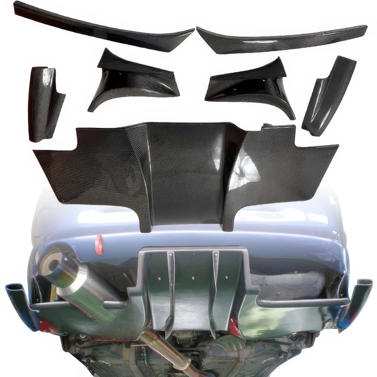 Modify your Toyota Supra 1993 with our Exterior/Diffusers - 1