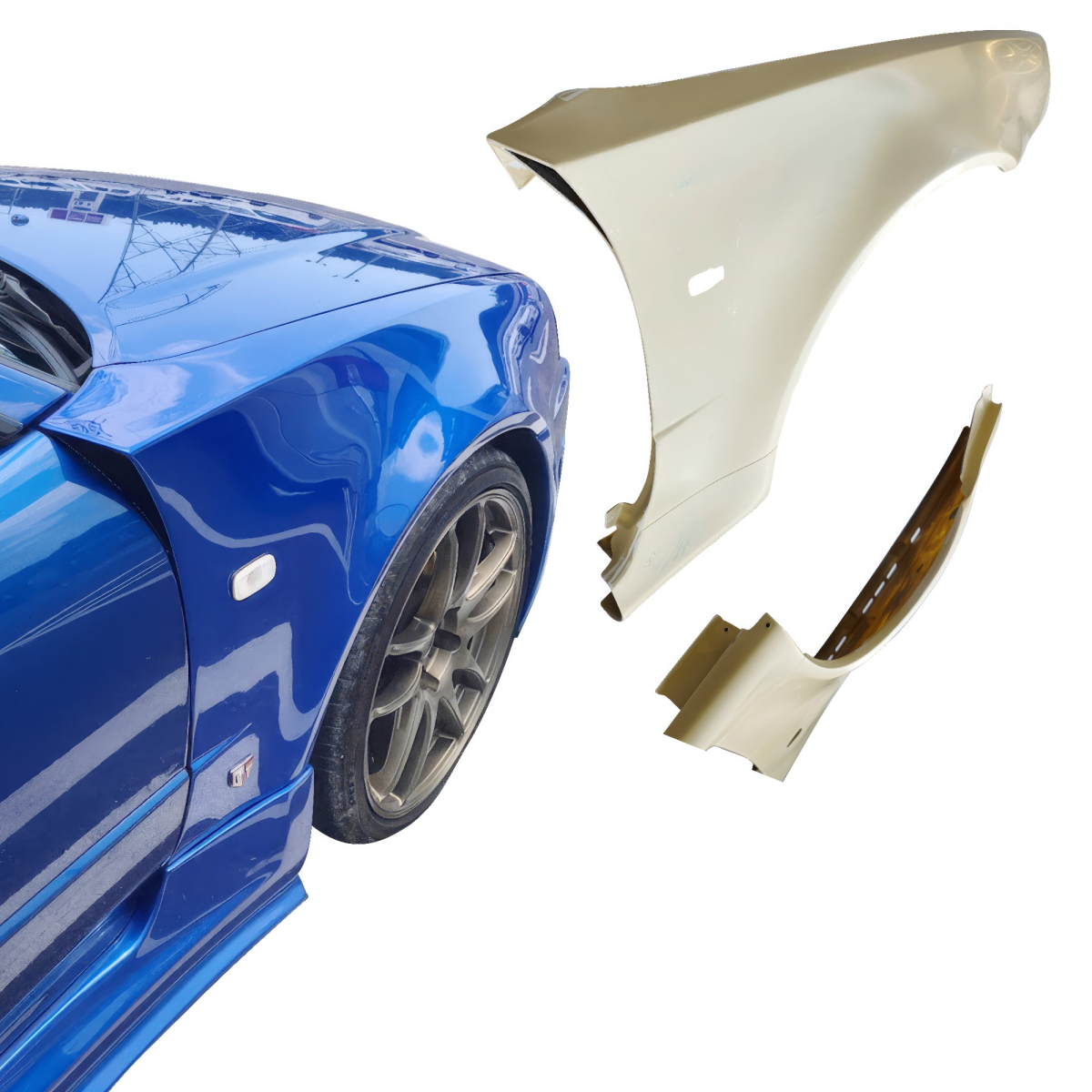Modify your Nissan Skyline (R34) GTR 1999 with our Exterior/Fenders - 