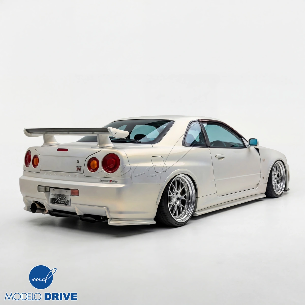 Modify your Nissan Skyline (R34) GTR 1999 with our Exterior/Rear Lips - 2