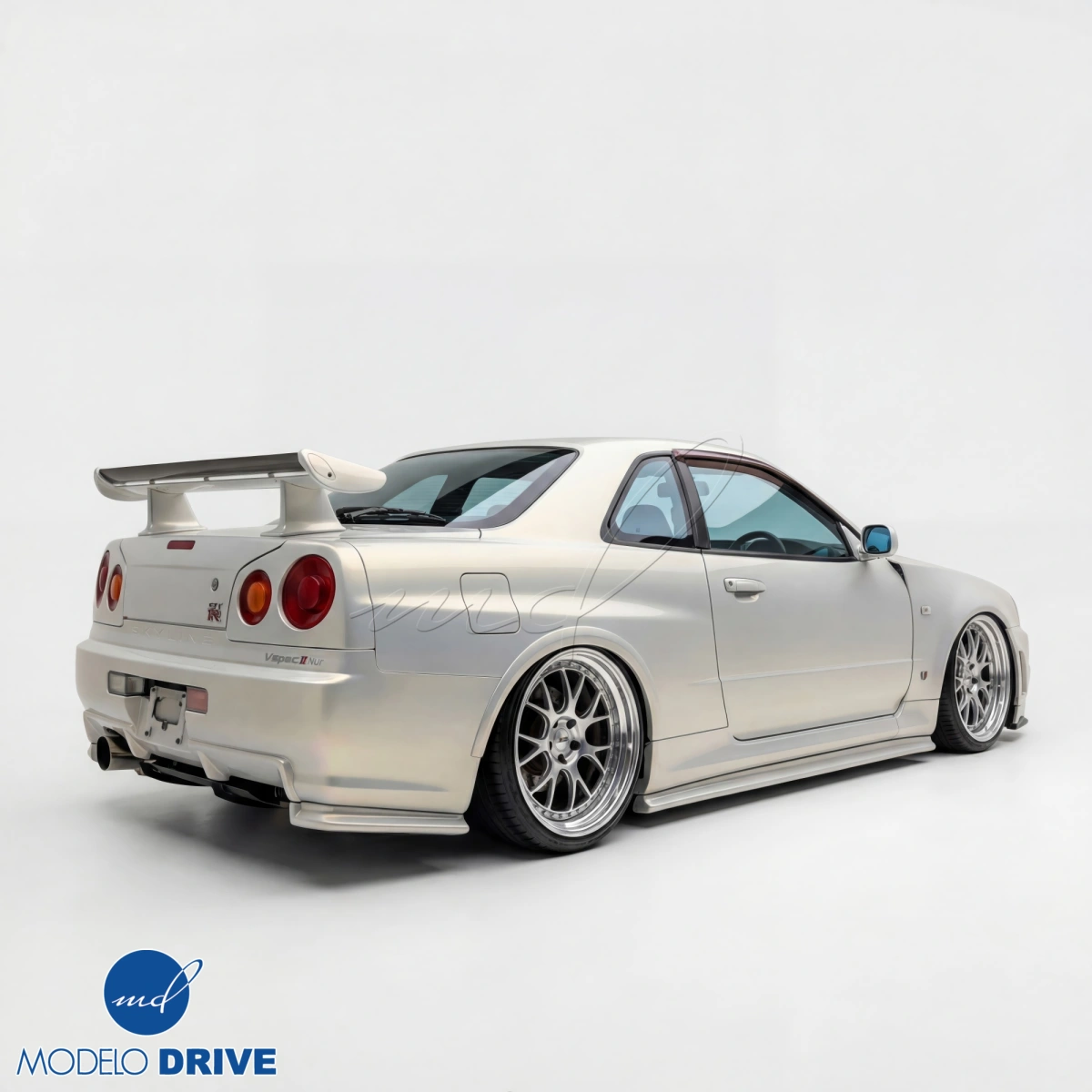 Modify your Nissan Skyline (R34) GTR 1999 with our Exterior/Rear Lips - 3
