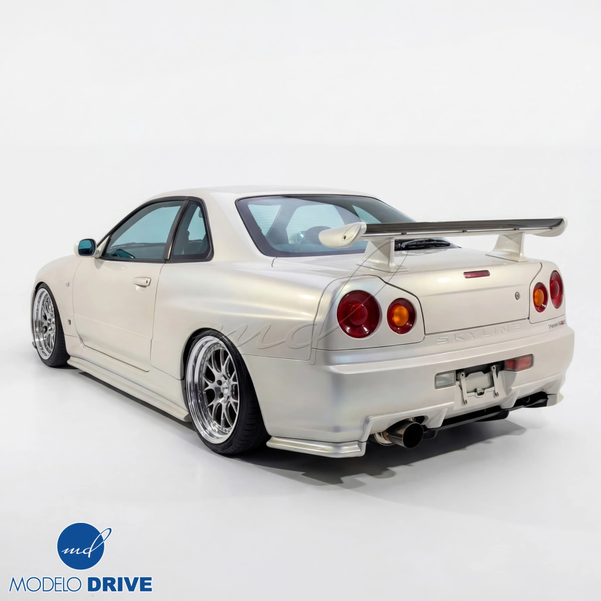Modify your Nissan Skyline (R34) GTR 1999 with our Exterior/Rear Lips - 5