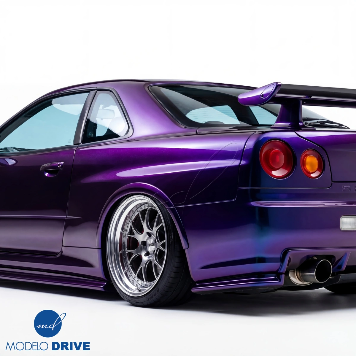 Modify your Nissan Skyline (R34) GTR 1999 with our Exterior/Rear Lips - 14