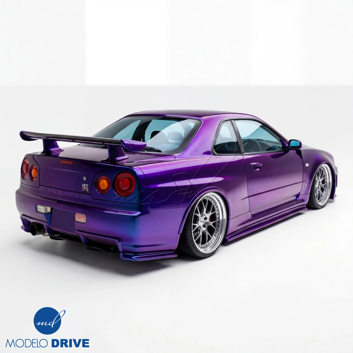 Modify your Nissan Skyline (R34) GTR 1999 with our Exterior/Rear Lips - 15
