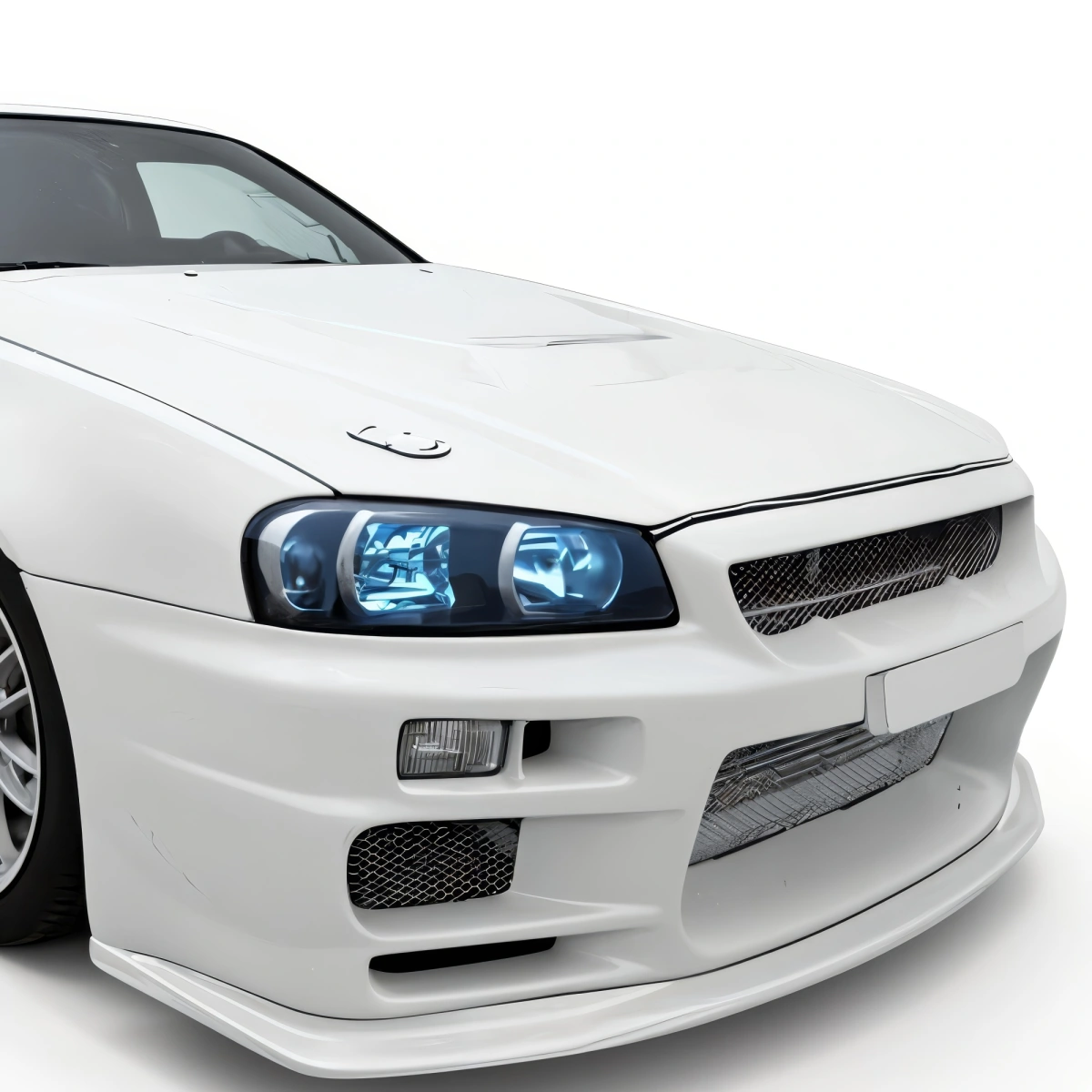 Modify your Nissan Skyline (R34) GTR 1999 with our Exterior/Front Bumpers - 1