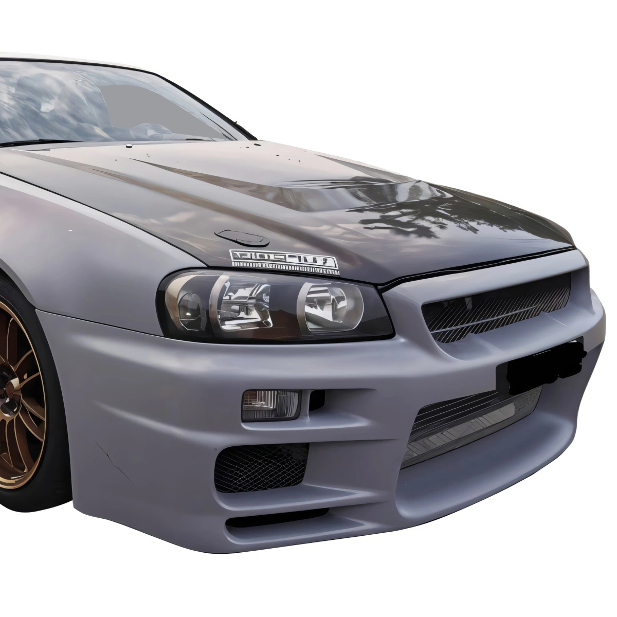 Modify your Nissan Skyline (R34) GTR 1999 with our Exterior/Front Bumpers - 3