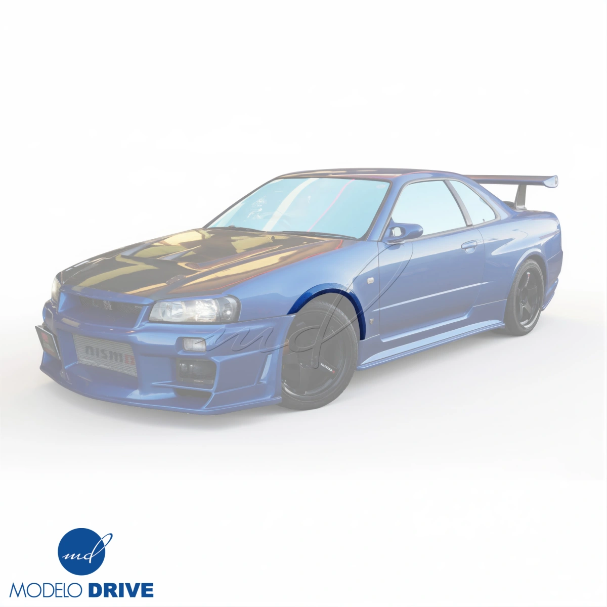 Modify your Nissan Skyline (R34) GTR 1999 with our Exterior/Fenders - 16