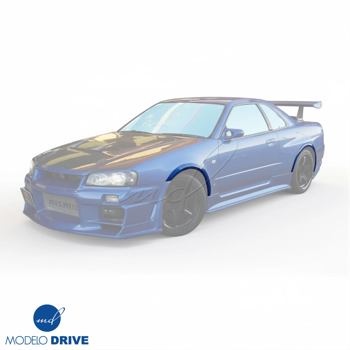 Modify your Nissan Skyline (R34) GTR 1999 with our Exterior/Fenders - 10