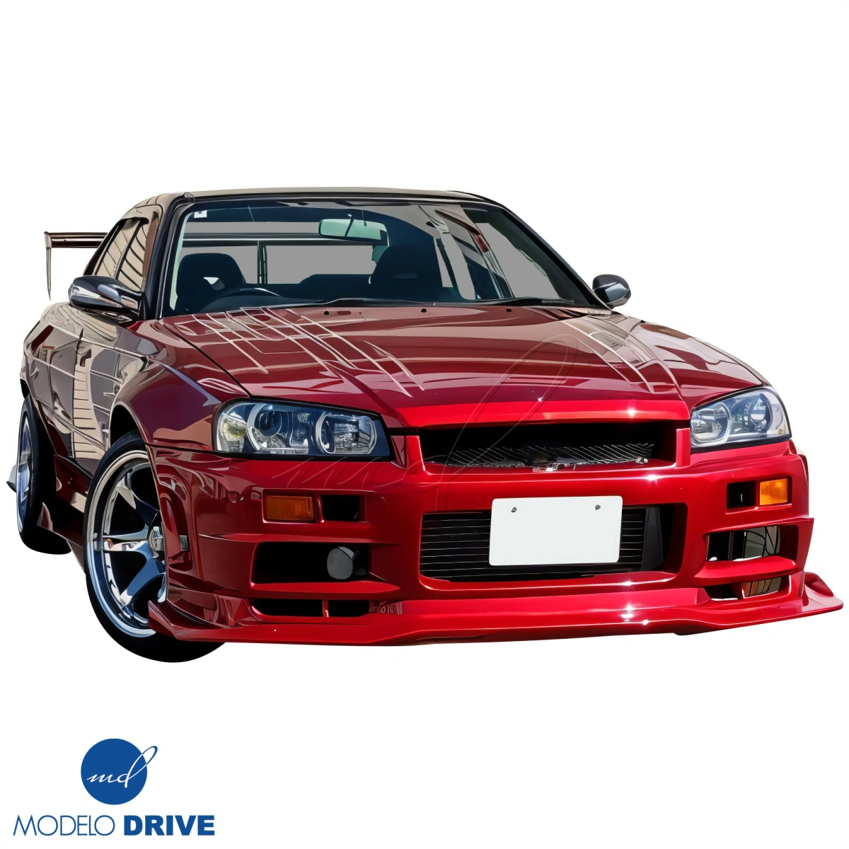 Modify your Nissan Skyline (R34) GTR 1999 with our Exterior/Front Lips - 3