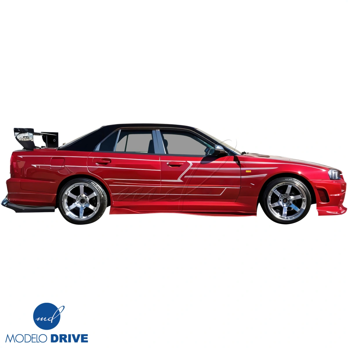 Modify your Nissan Skyline (R34) GTR 1999 with our Exterior/Front Lips - 4