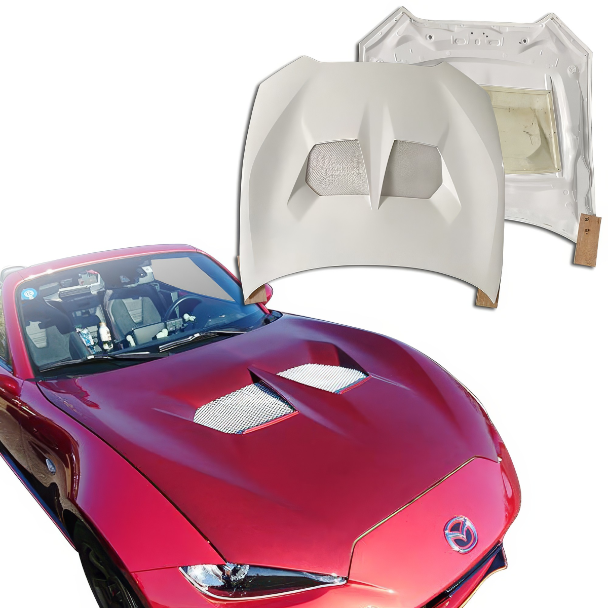 Modify your Mazda Miata 2016 with our Exterior/Hoods - 