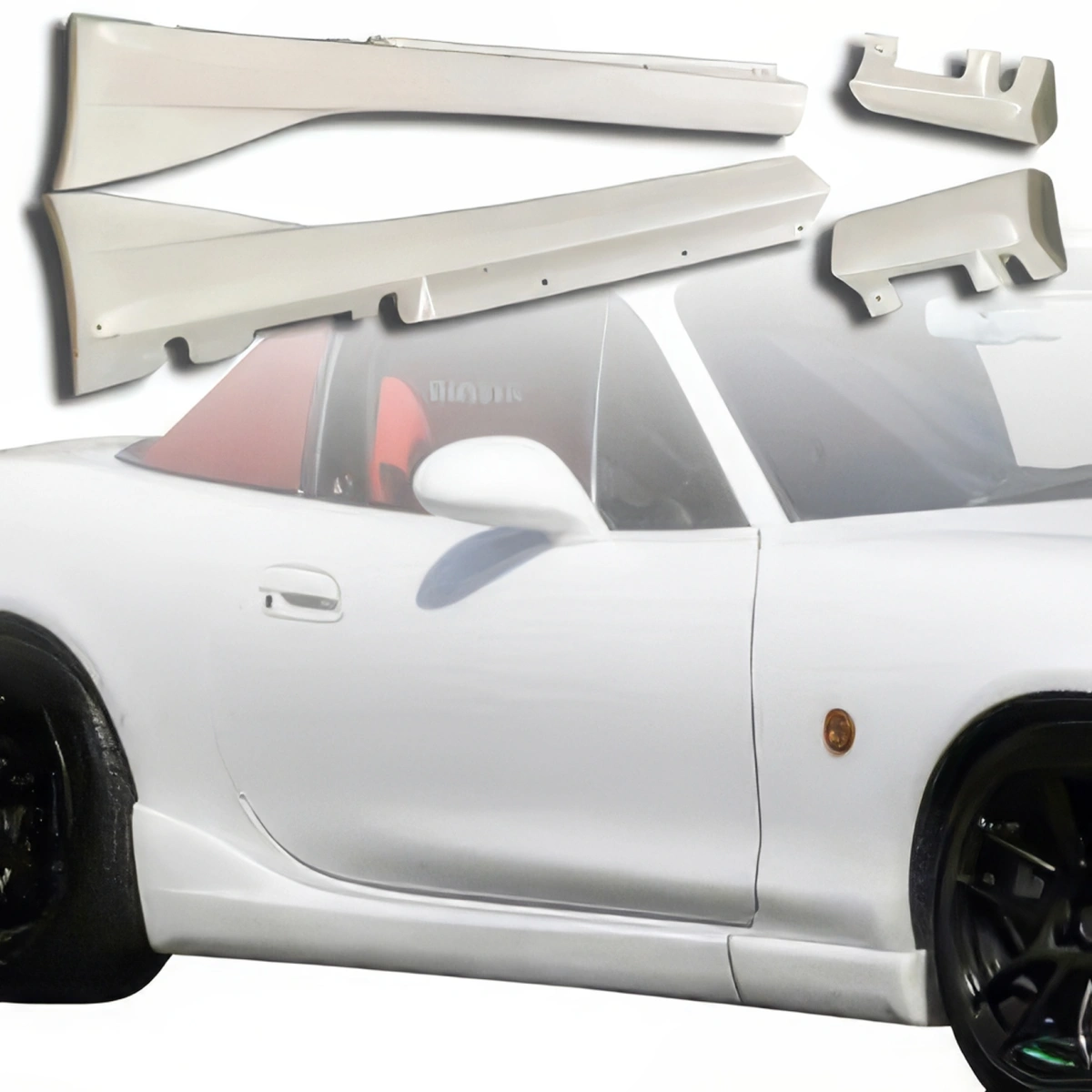 Modify your Mazda Miata 1998 with our Exterior/Side Skirts - 1