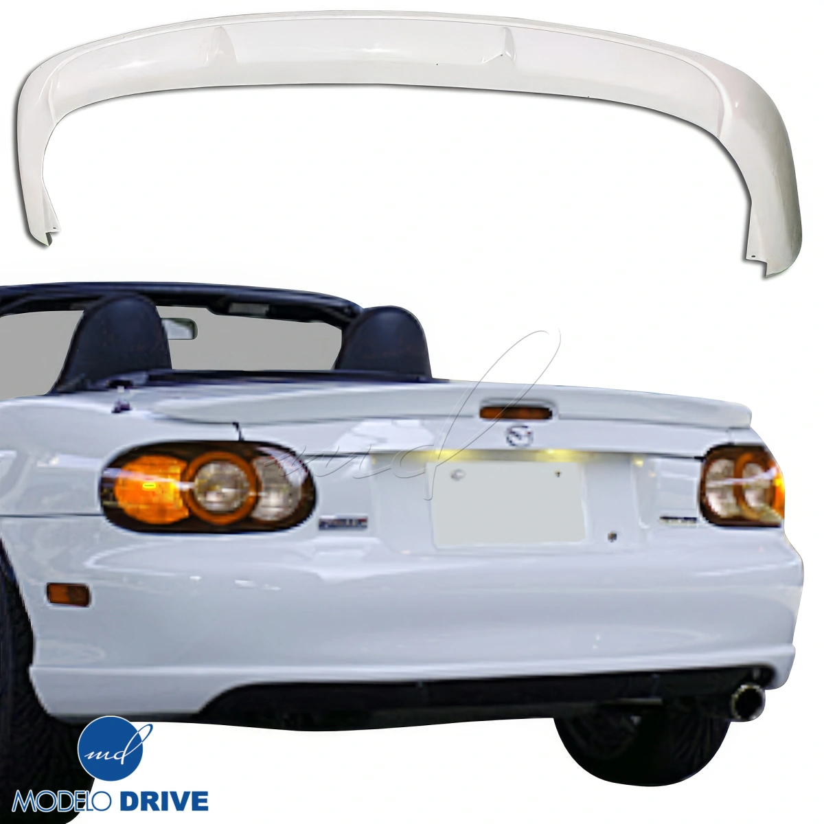Modify your Mazda Miata 1998 with our Exterior/Rear Lips - 9