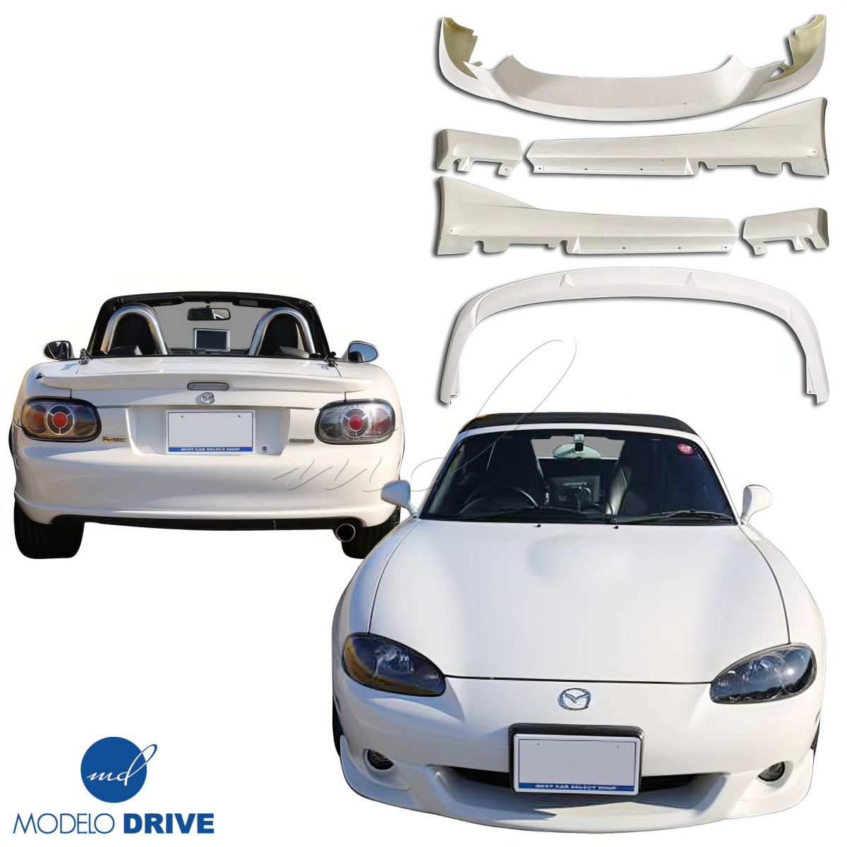 Modify your Mazda Miata 2001 with our Exterior/Complete Body Kits - 