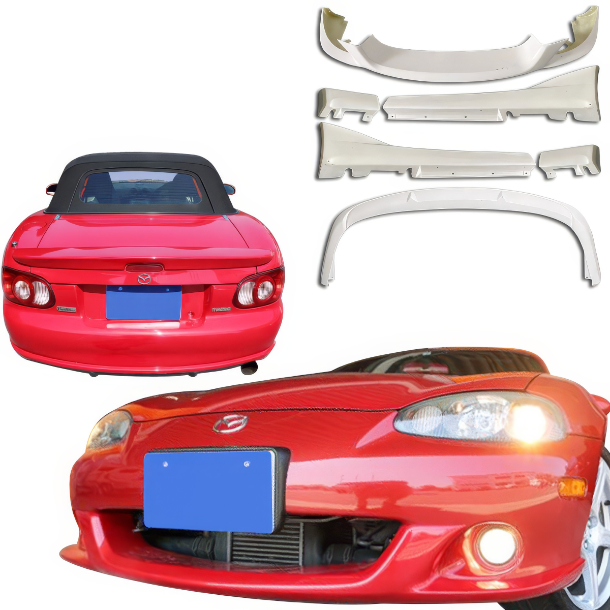 Modify your Mazda Miata 2001 with our Exterior/Complete Body Kits - 