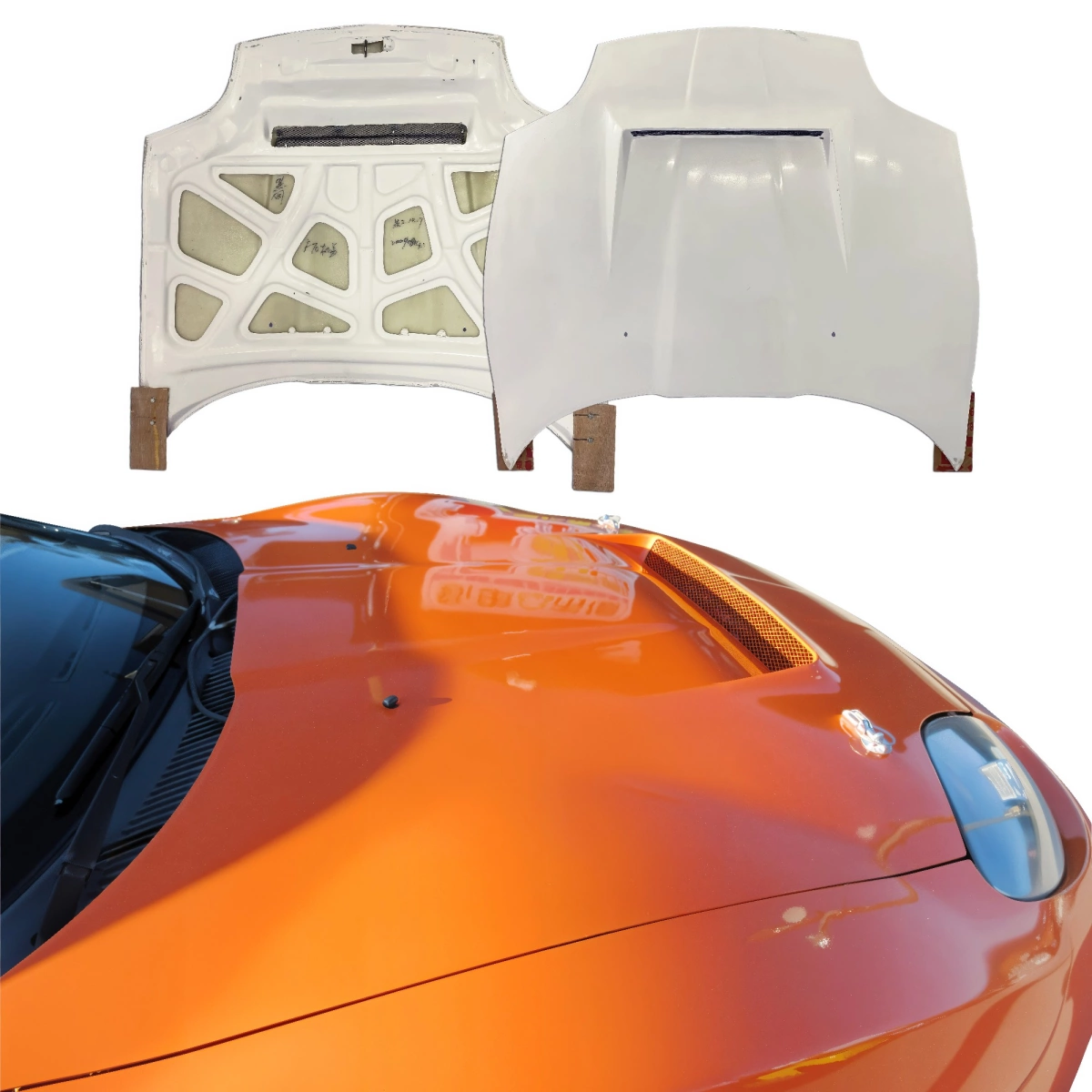 Modify your Mitsubishi FTO 1994 with our Exterior/Hoods - 7