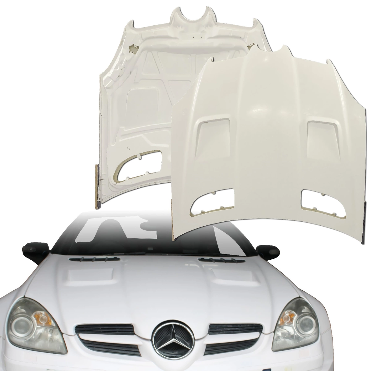 Modify your Mercedes-Benz SLK-Class 2005 with our Exterior/Hoods - 1