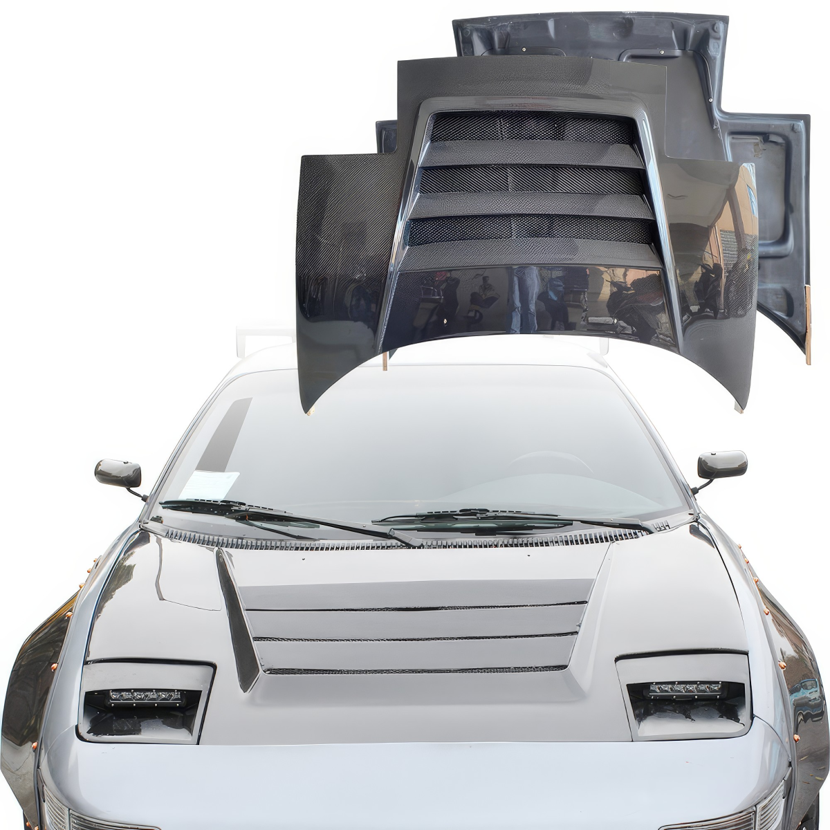 Modify your Toyota MR2 1991 with our Exterior/Hoods - 