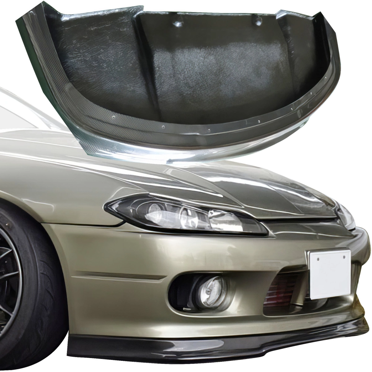 Modify your Nissan Silvia 1999 with our Exterior/Front Lips - 1